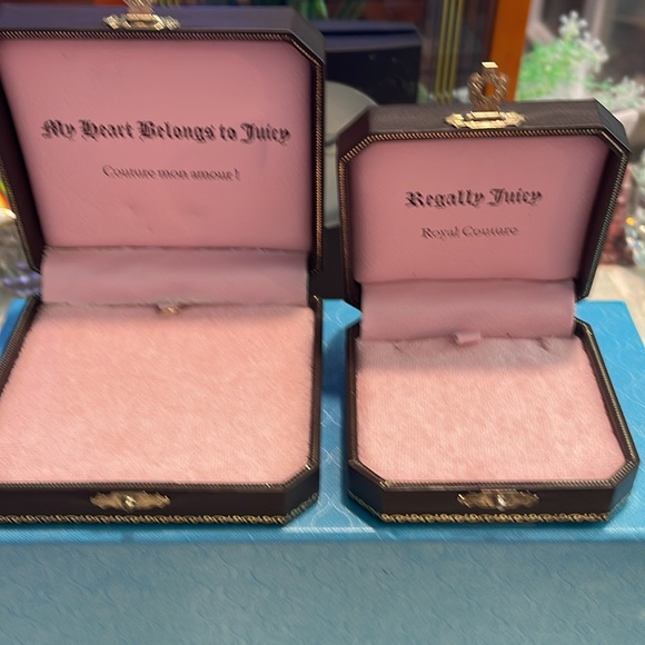 BUNDLE OF 2 JUICY COUTURE-BEVELED EDGE JEWELRY BOX - Picture 8 of 9